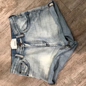 Kids blue one teaspoon short